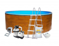 Бассейн Лагуна морозоустойчивый 3.50х1.25м круглый светлое дерево (песчаный фильтр, лестница, кварцевый песок, скиммер, форсунка) 35013-02 Бассейн Лагуна морозоустойчивый 3.50х1.25м круглый светлое дерево (песчаный фильтр, лестница, кварцевый песок, скиммер, форсунка) 35013-02